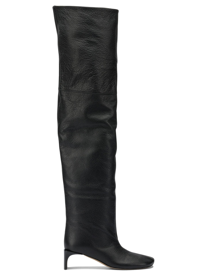 Max Mara Sportmax Over-The-Knee  45mm Boots - Black | 68fcc60382344e4bcaff95d0405a10c475172f16