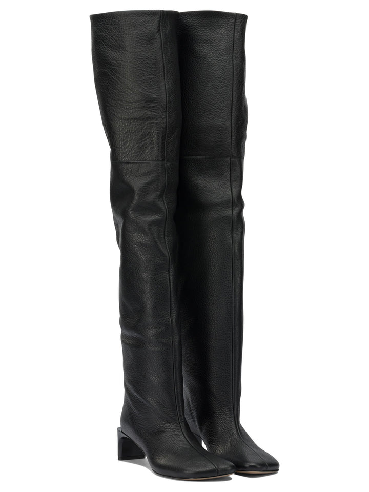 Max Mara Sportmax Over-The-Knee  45mm Boots - Black | 65952089230e8865b93c53a7bd57d1a265c2b859