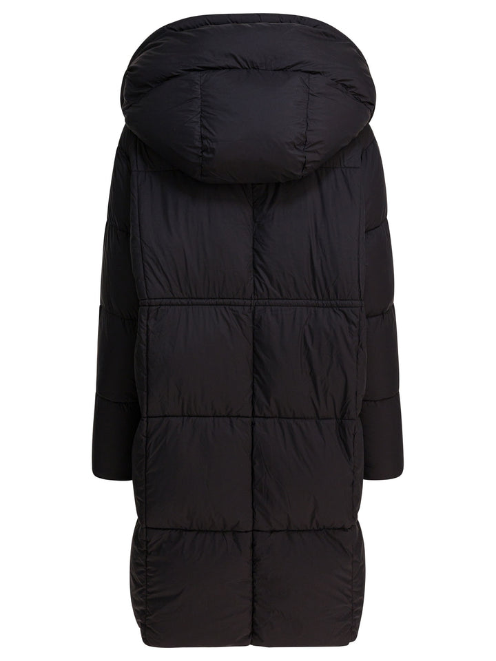 Max&Moi Long Down Jacket With Over Hood Jackets and Coats - Black | 64d51d5e0f883da3c641375a8746c8c455c9e3da