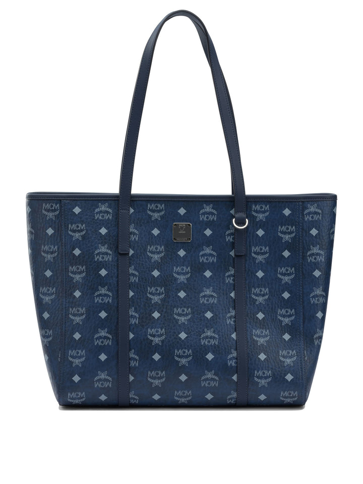 Mcm Toni Shoulder Bags - Blue | 79a46429ee196493f9f68767c72f34f87e86279d