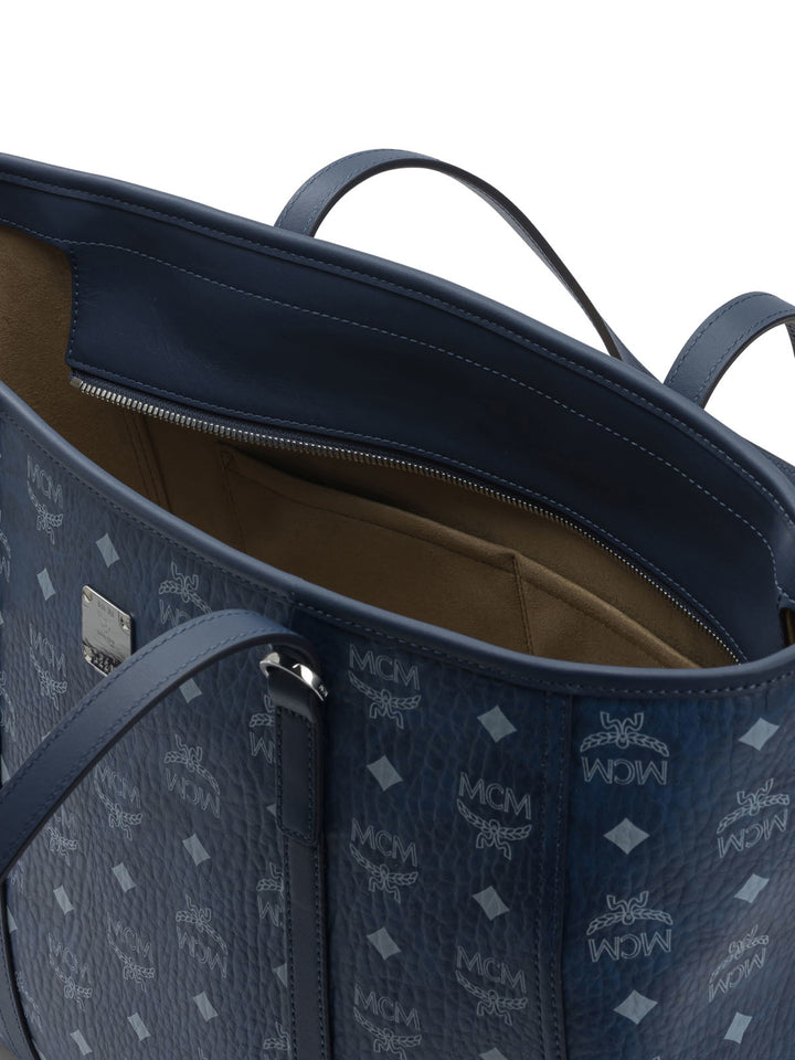 Mcm Toni Shoulder Bags - Blue | 8828388cd59f5d4a8a72e7cad5f460ae4c64be24