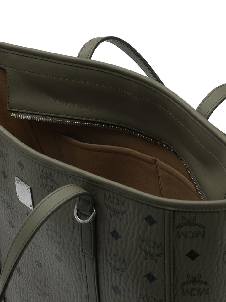 Mcm Toni Shoulder Bags - Green | 47ccfc559993f5c013c86c4b3df1587b5fff9b03