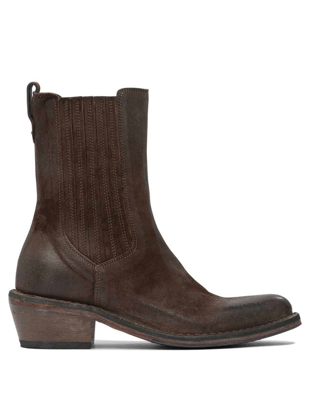 Moma Dallas 50mm Ankle Boots - Brown | 187e026a17da29724bbed9e6c7f8e8d3b49c880e