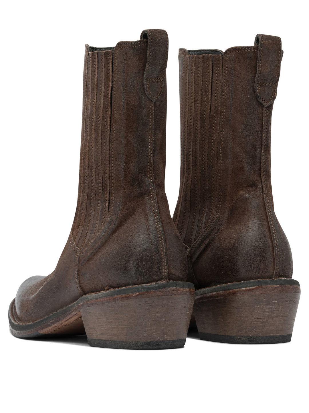 Moma Dallas 50mm Ankle Boots - Brown | 40850c591791943be6aac00d52ef671ca3497dce