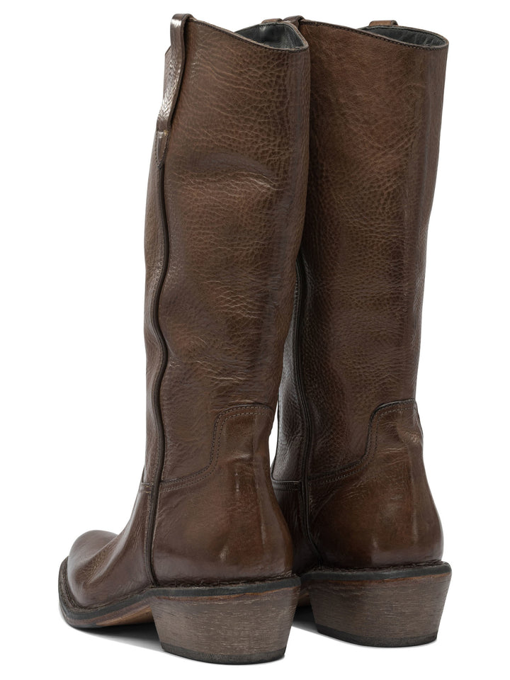 Moma Dallas 50mm Boots - Brown | 0bfecd66d2abe917f6b61f8e0b4273223267e6ac