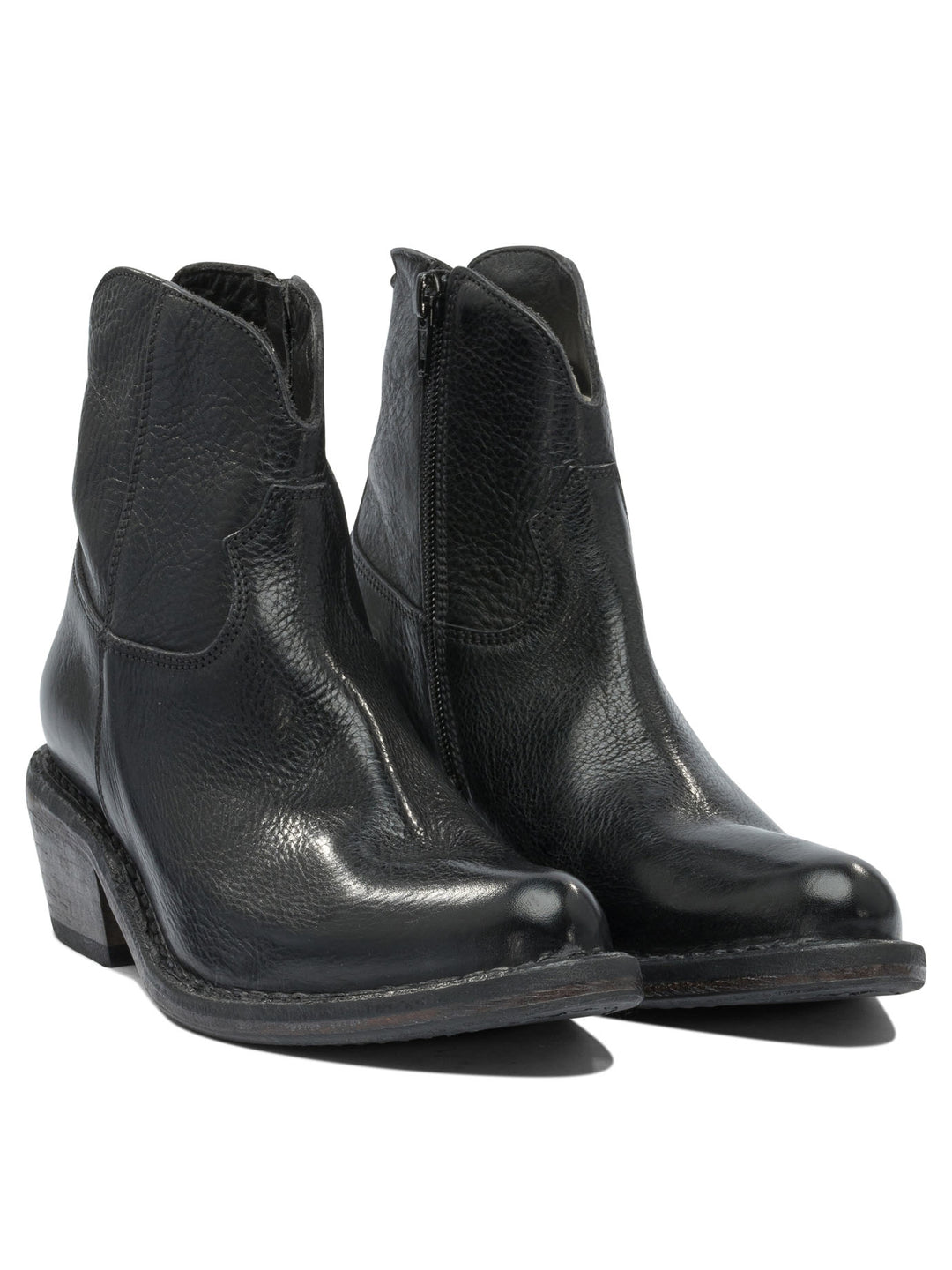 Moma Dallas 50mm Ankle Boots - Black | 71b22be0cac832ac96dc80285db4c1069e4b0cfa