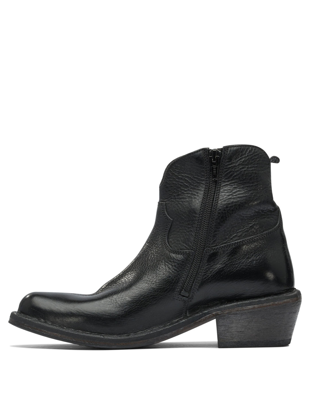 Moma Dallas 50mm Ankle Boots - Black | b8c5882ec4b1785a927bf5f4b287150c928f3d1c