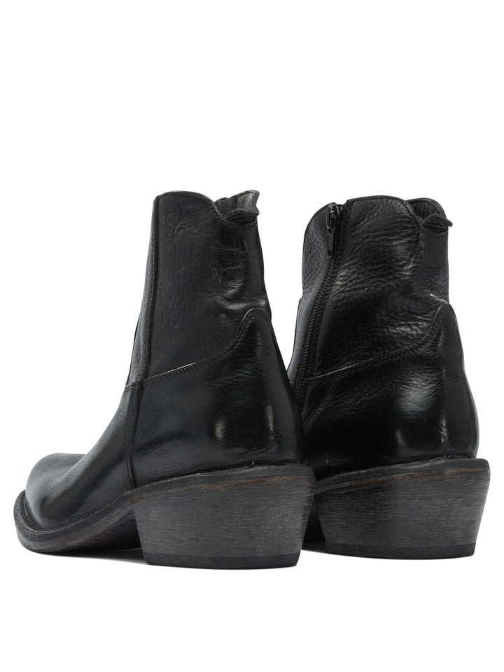 Moma Dallas 50mm Ankle Boots - Black | ce09de2fc8fd751b46ed1de4b34e6b1e20583a18