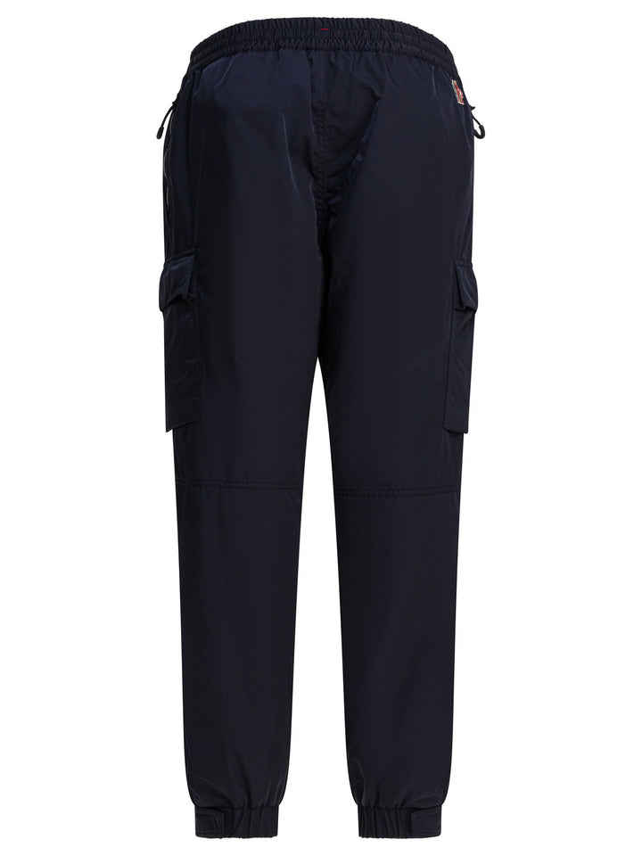 Moncler Grenoble Cargo Pants Trousers - Blue | 5994196bdd5bab99e14857970e05191f5c43b380