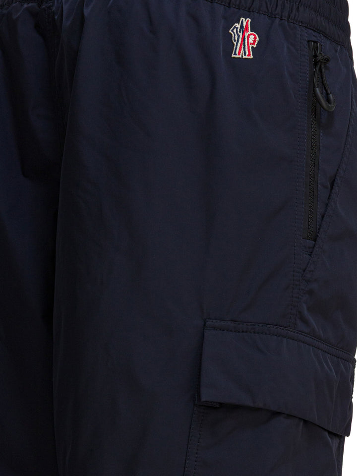 Moncler Grenoble Cargo Pants Trousers - Blue | 3c25f048db7a9619d3574ff5b671c4b442d1eeee