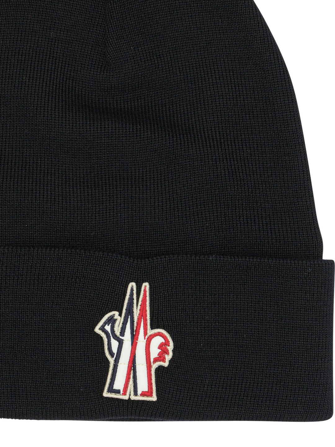 Moncler Grenoble Wool Beanie Hats - Black | dd3b0b46bb5f5c5adbbd1a953484539ddb135cd2