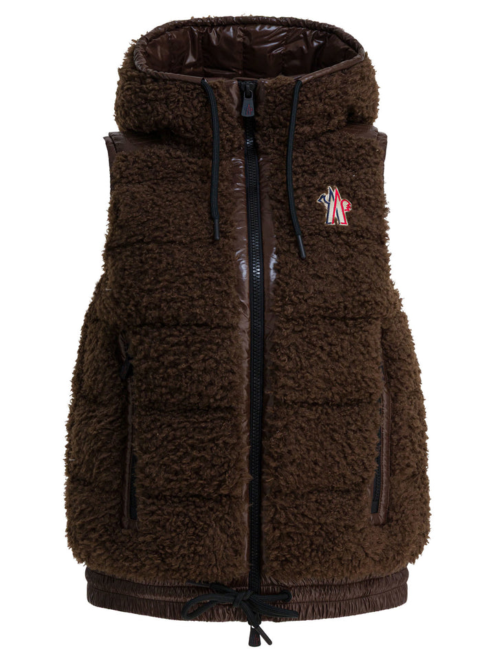 Moncler Grenoble Teddy Jackets and Coats - Brown | 7e920b3dfa6b7012061176f17db75a5c7fb7db2a