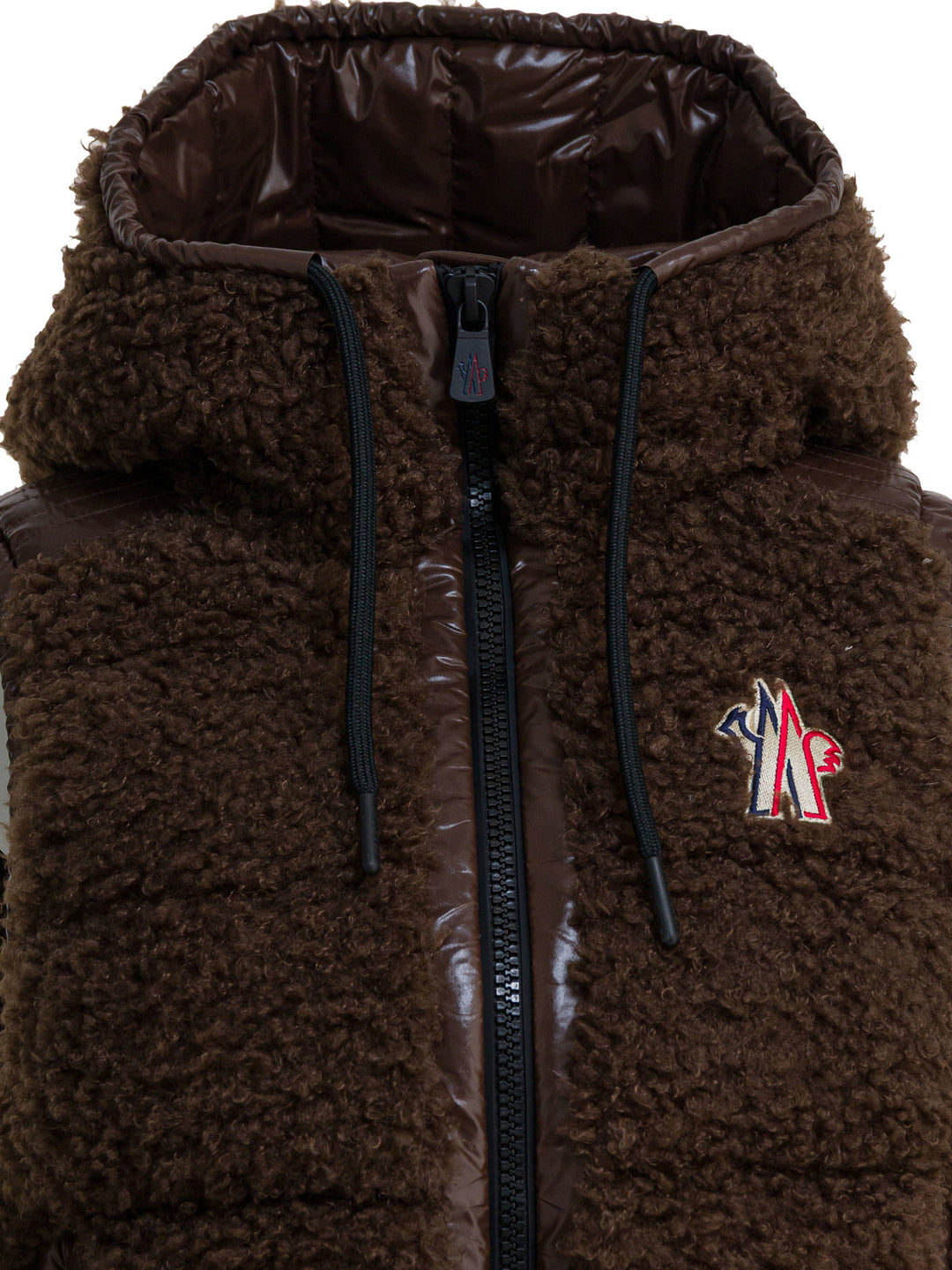 Moncler Grenoble Teddy Jackets and Coats - Brown | d5fcdf1954d4fa554a2328112d033741589735f9