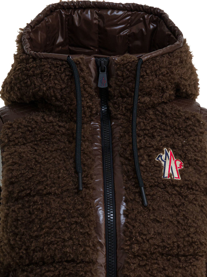 Moncler Grenoble Teddy Jackets and Coats - Brown | d5fcdf1954d4fa554a2328112d033741589735f9