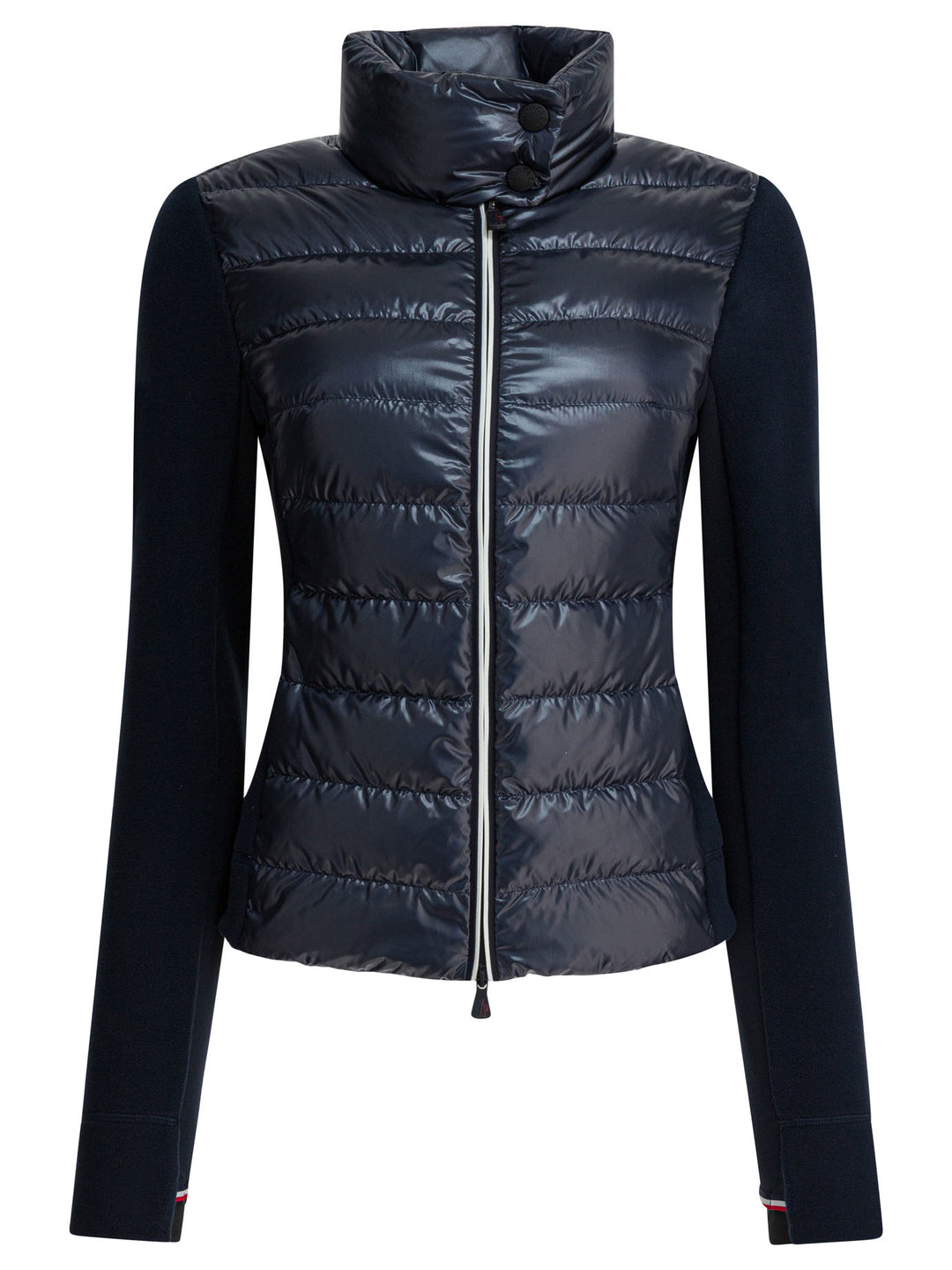 Moncler Grenoble Fleece Zipper Hoodie Sweatshirts - Blue | 2d93727f6b1a8eb9482acfa18c8fd55b183163d3