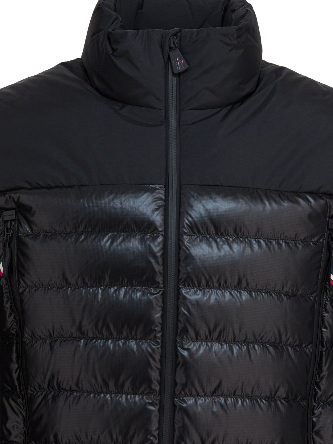 Moncler Grenoble Lightweight Down Jacket With Logo Jackets and Coats - Black | 34487ccd31a6c779aa9f1e856fce26f0bed9dcc7