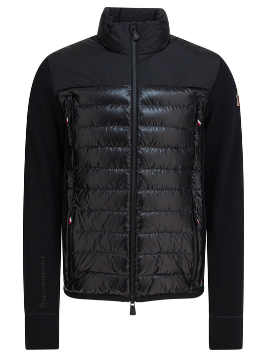 Lightweight Down Jacket With Logo Jackets And Coats Black