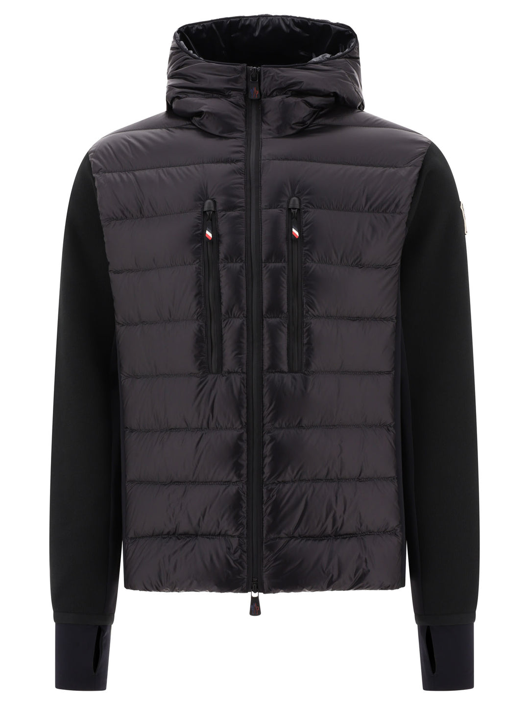 Moncler Grenoble Padded Hoodie Sweatshirts - Black | 10d4ac30e020d27f78daa2ec1485c91c5fbec3fe