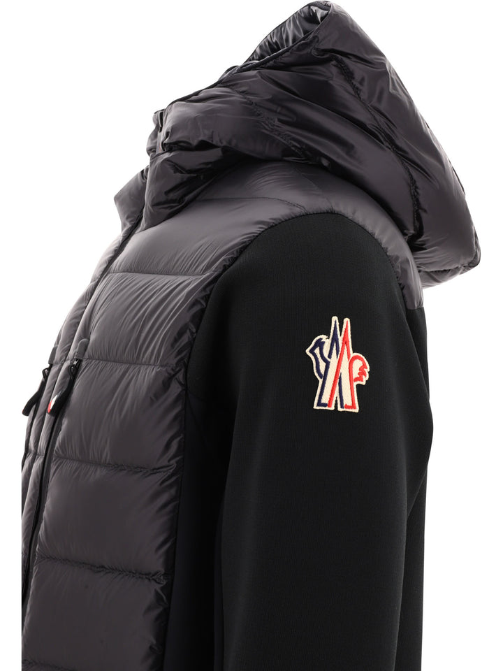 Moncler Grenoble Padded Hoodie Sweatshirts - Black | 4666e48eb93c0712295f666d2122c5f49b8cd444