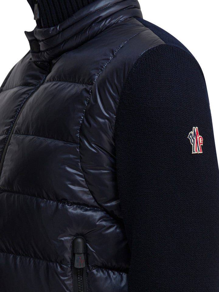Moncler Grenoble Tricot Jackets and Coats - Blue | e757fd03e1432d0b818bf5e16b420acd0e2cdee0