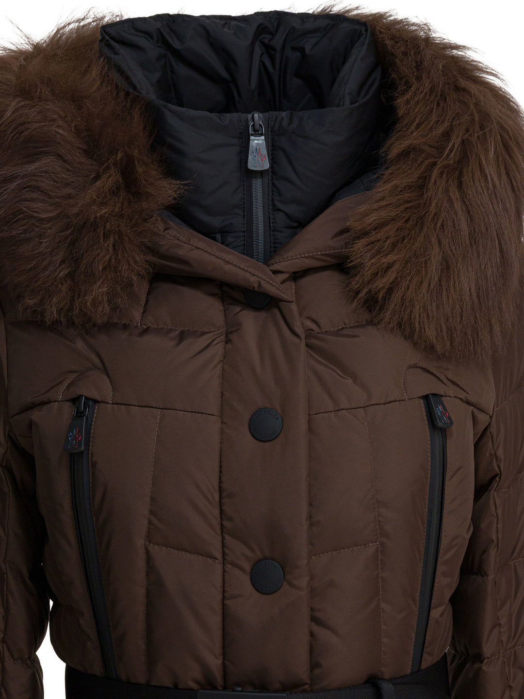 Moncler Grenoble Beverley Jackets and Coats - Brown | f1a0e39ed138bf89ac98dc104d2e033a86cb566c