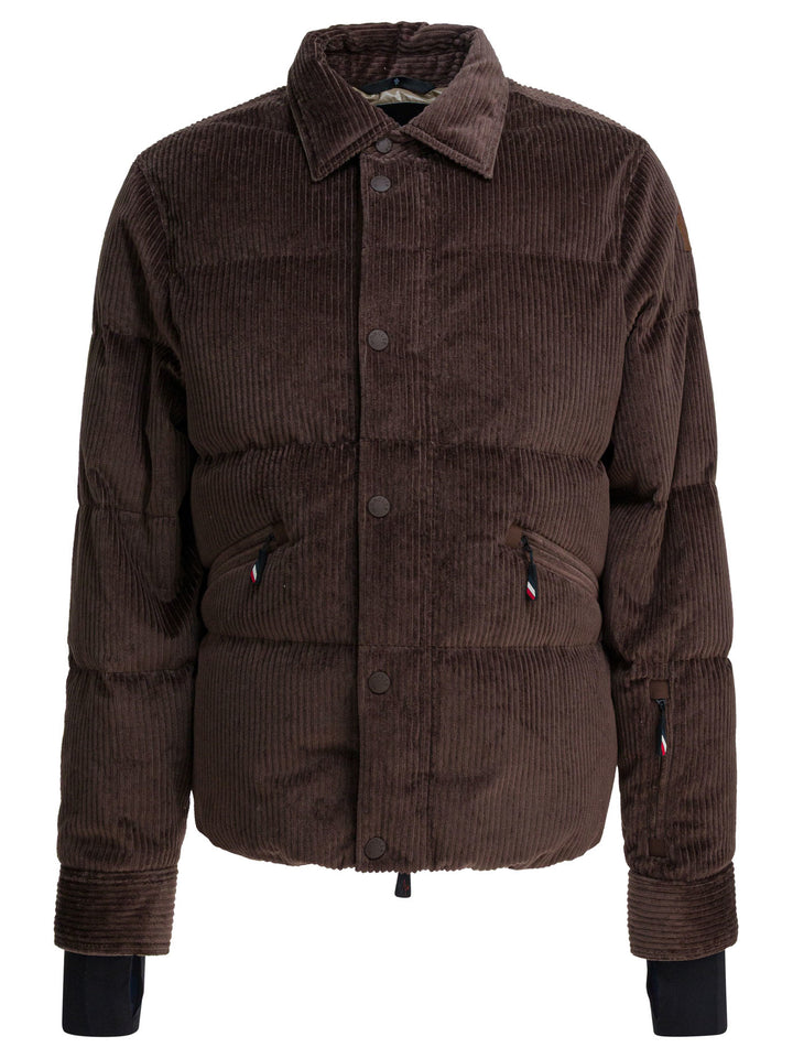 Moncler Grenoble Elgon Jackets and Coats - Brown | d60ed0a037d8b66cbb18f2ea075b66da95cd633f