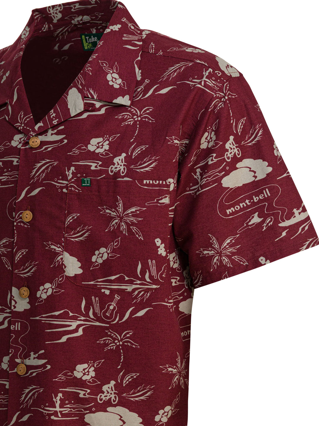 Montbell  Shirts - Bordeaux | 119989ee11706952b986d401832657194ce21bf0