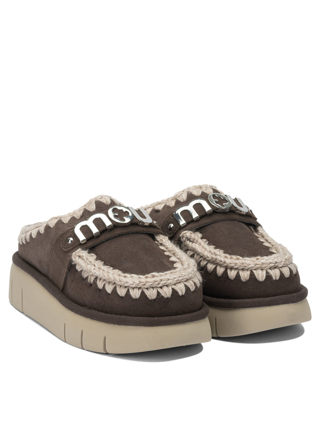 Mou  Loafers & Slippers - Brown | 1e4af081cfd5569d7c7ed3442fd46f564ac29838