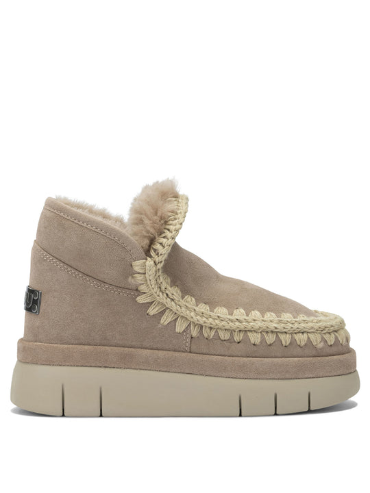 Ankle Boots Beige