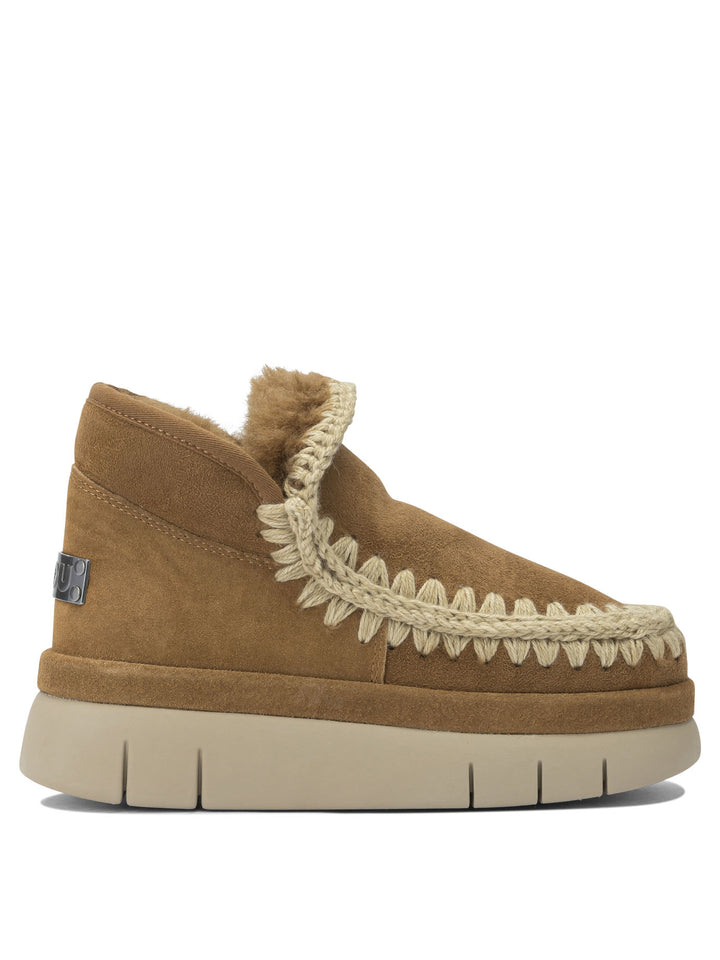 Mou  Ankle Boots - Beige | 701471a38192f4ff9c76a44064eb3b1d49cfe828