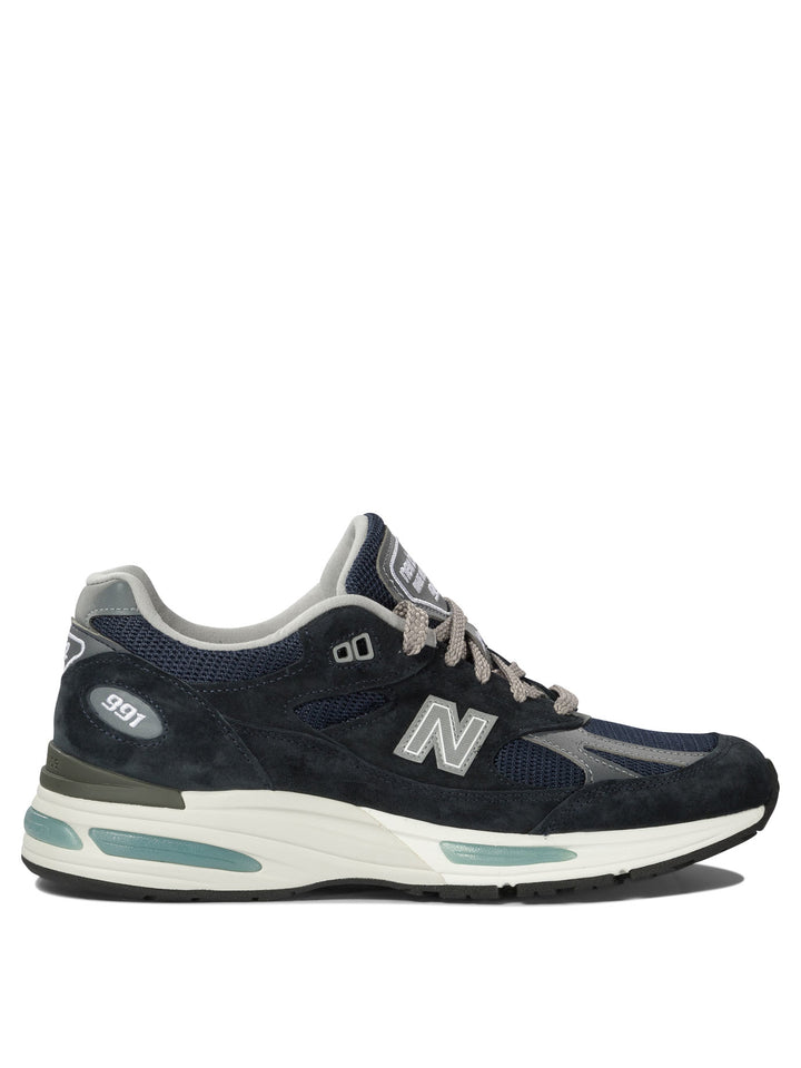 New Balance Made In Uk 991v2 Sneakers & Slip-On - Blue | 789c1f8512c741b731b5aa96129106b5a08d527f