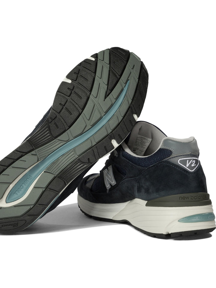 New Balance Made In Uk 991v2 Sneakers & Slip-On - Blue | 00108f068f5023773553b2832669ec21fc9af1c8