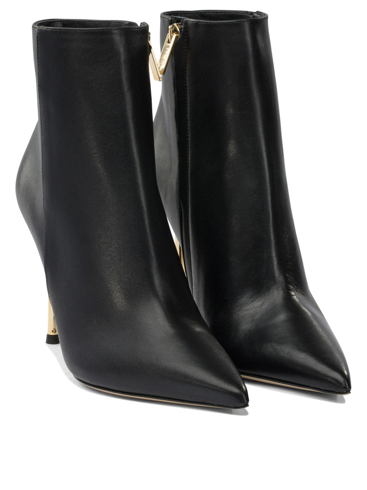 Ninalilou Laelen Ankle Boots - Gold | 302a614b7bdb6e41540fa583e97a496fe785c959