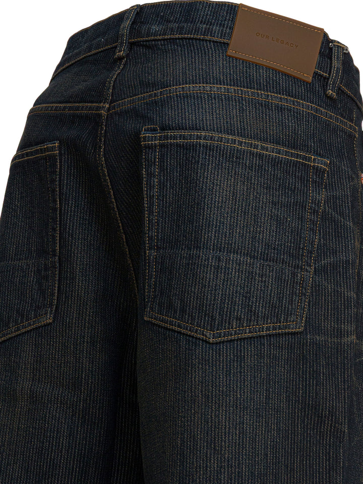 Our Legacy Third Cut Jeans - Blue | 9b4905a8352d064ccec3b54720b79451e4f6e521