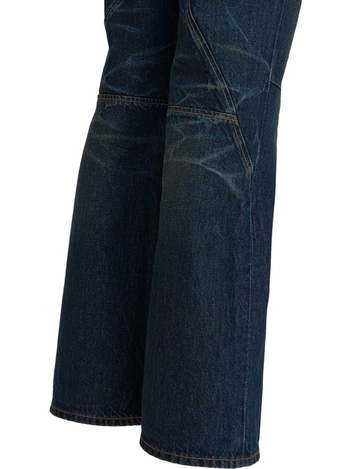 Our Legacy Moto Cut Jeans - Blue | 17b3fc0d398278293092d77bdb35a3850a227d3d