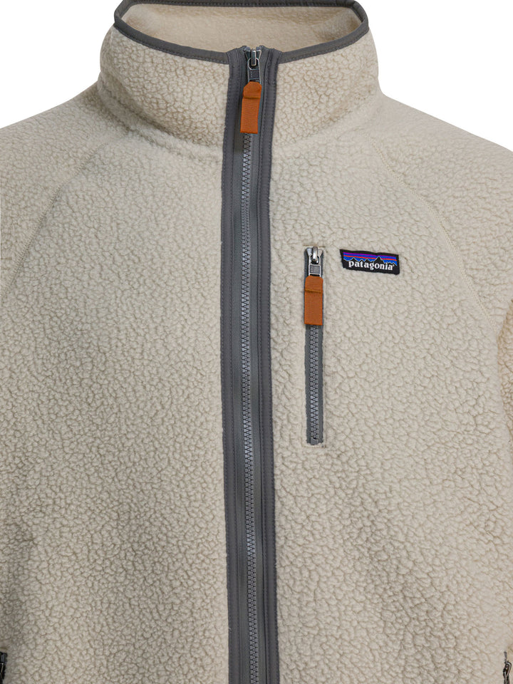 Patagonia Retro Pile Fleece Jackets and Coats - White | 40aa1b5e05ef7f589f12b7539666fcd9a8f8d14c