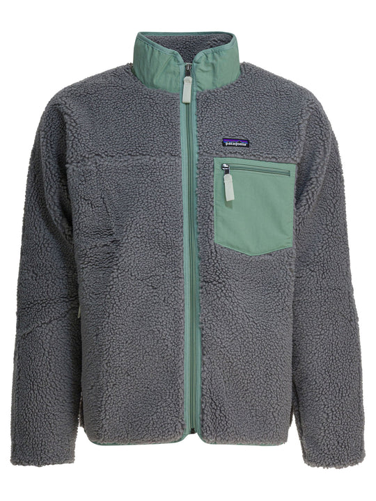 Classic Retro-X Fleece Jackets And Coats Grey