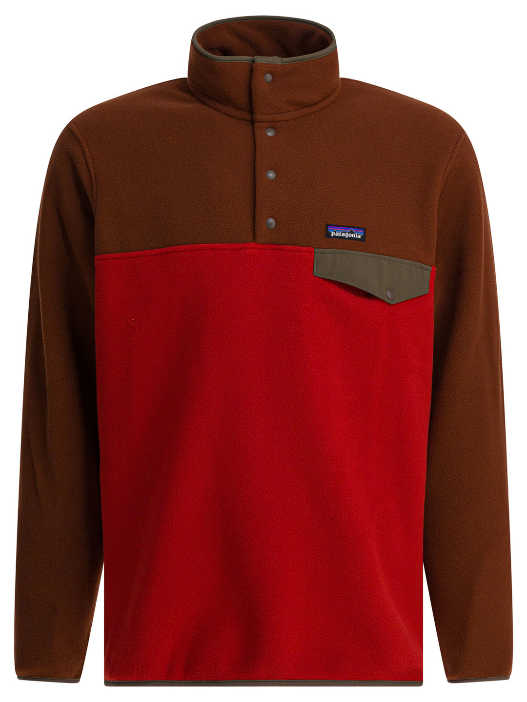 Patagonia Lightweight Synchilla Snap-T Fleece Sweatshirts - Red | f7feb0e37146f59b6668be41160c0f0806cab3a9