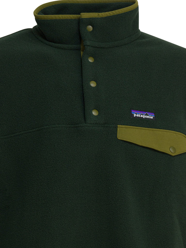 Patagonia Lightweight Synchilla Snap-T Fleece Sweatshirts - Green | e49b55909e32cc71c0a85526a85829bd5ed1eced