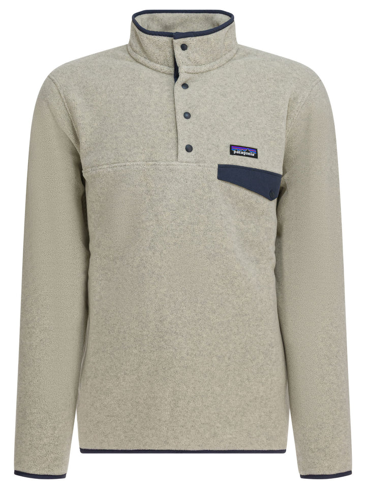 Patagonia Lightweight Synchilla Snap-T Fleece Sweatshirts - Grey | 269d9337d7fd632c55ee37460e82f7253211d7e7