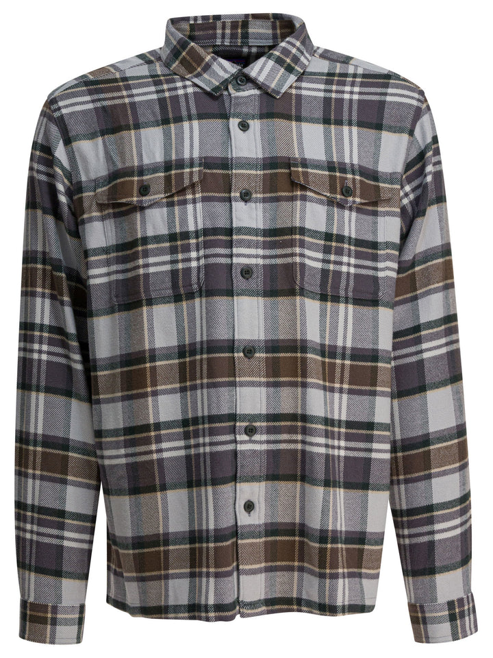 Patagonia Fjord Flannel Shirts - Grey | 6a6ddff2f78d8de9293f1ee76d00d5229d8787d4