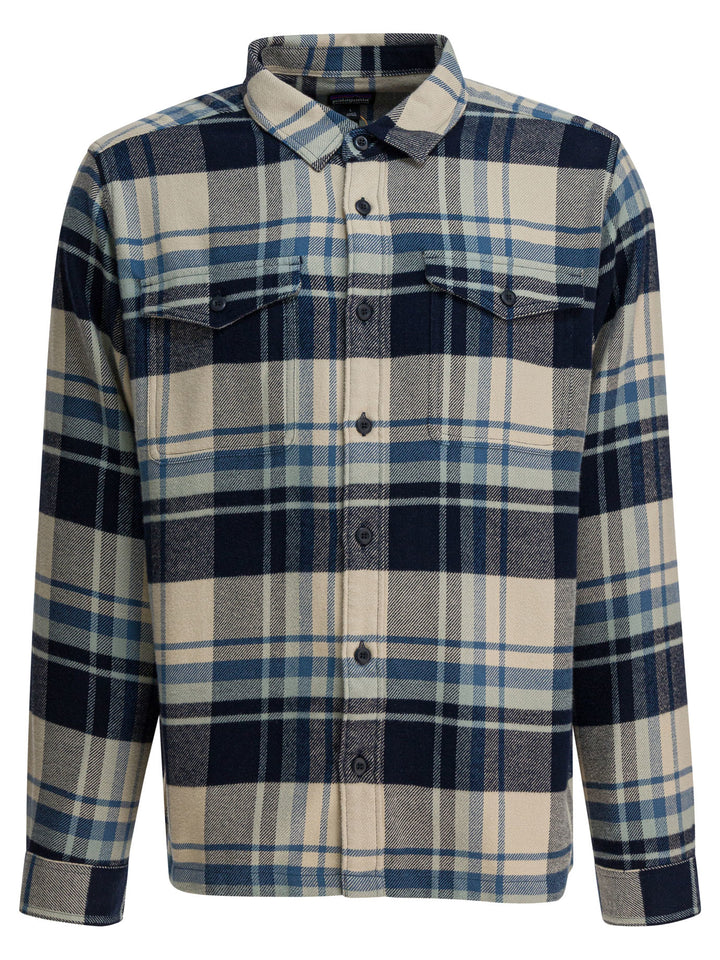 Patagonia Fjord Flannel Shirts - Blue | b3c3dcca64b4ca25ed6deda23aa32c2af7b2159e