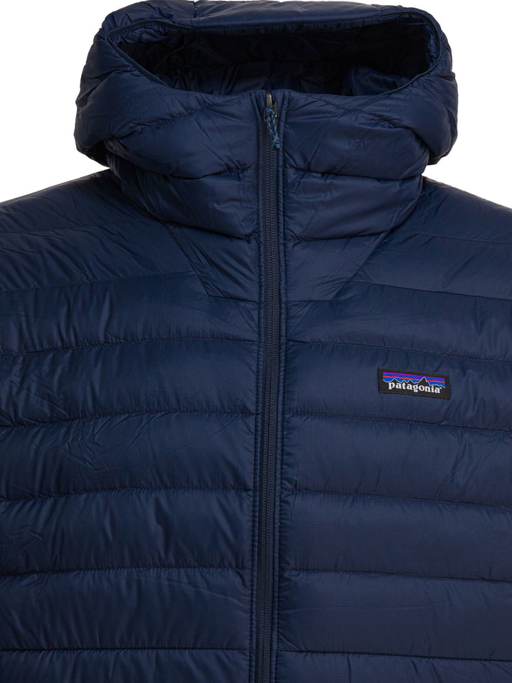 Patagonia Down Sweater Hoody Jackets and Coats - Blue | fdd42e194cb67224224cbf8ede649df2c53358bf