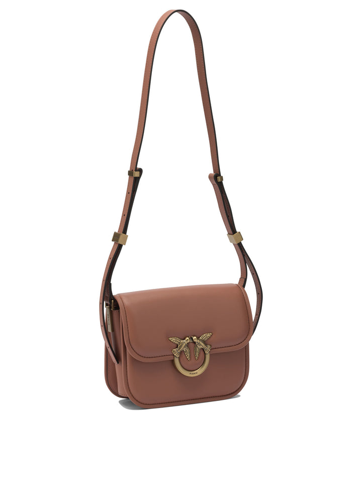 Pinko  Crossbody Bags - Brown | f0dd584f5f3ba8fd148432f832c23c7e30560a99