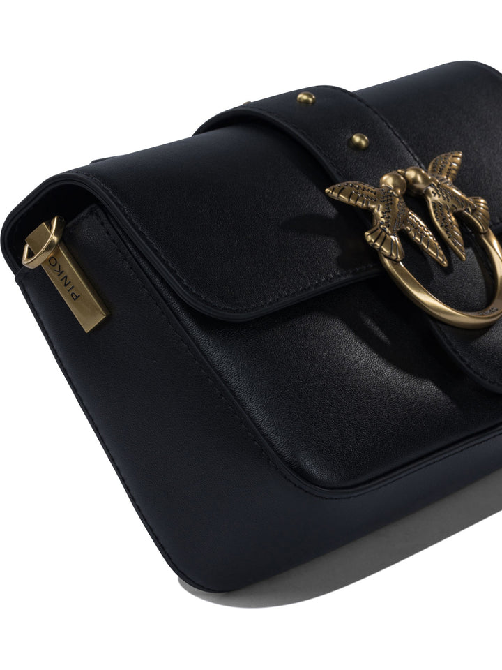 Pinko  Crossbody Bags - Black | 110112b95831936b083a8b60d6ad6319e6ac016c