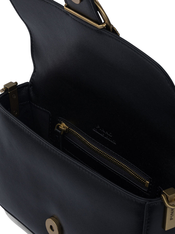 Pinko  Crossbody Bags - Black | 3be764af3b37b5b964a38f0d007d12f8b525db44