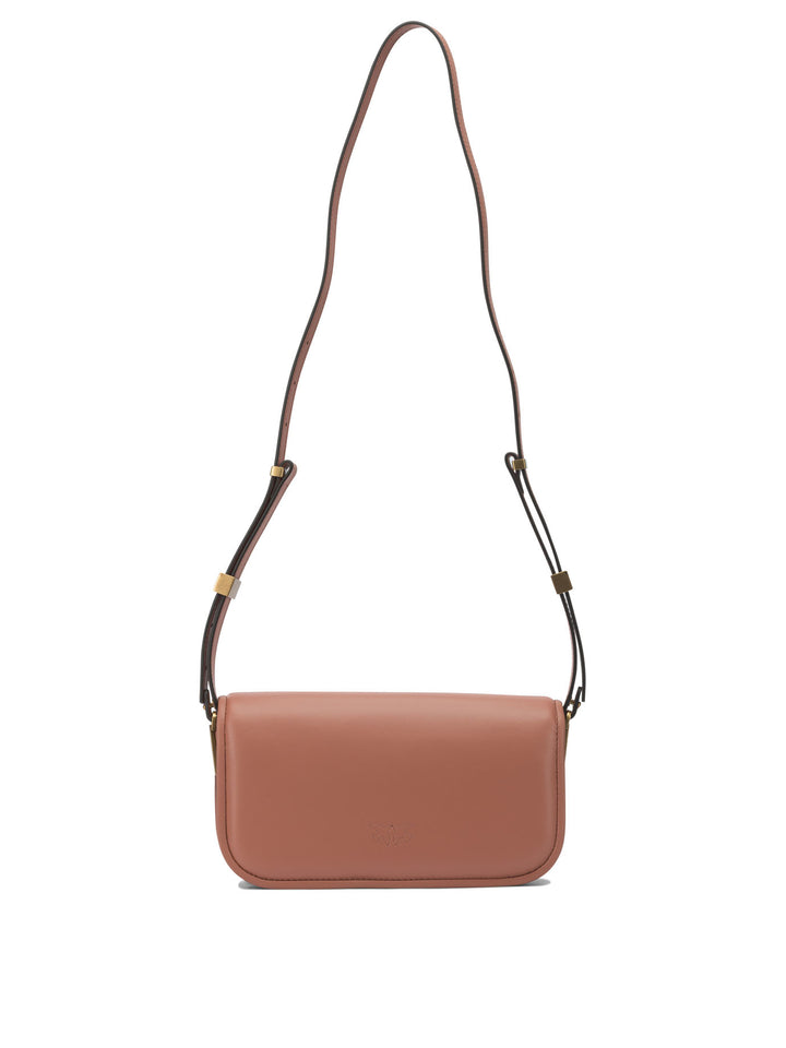Pinko  Crossbody Bags - Brown | a09ecba22f15a071e5e23922307c8610627054c0