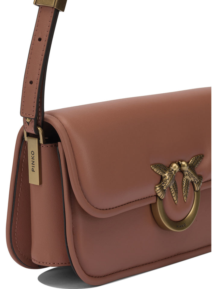 Pinko  Crossbody Bags - Brown | b6a90f89aea242571d5fc03063c5e366b1968218