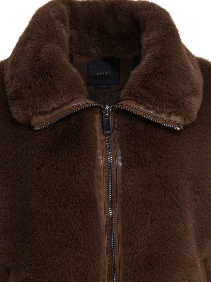 Pinko Jackets & Coats Jackets and Coats - Brown | 18829777e6b1c62ee0bcd6f3f423e4364d73b788