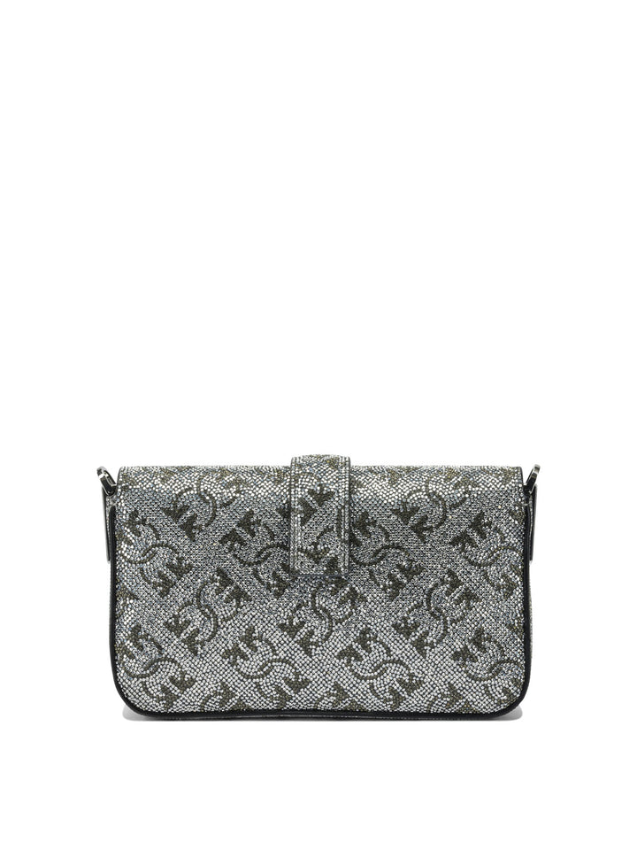 Pinko  Crossbody Bags - Silver | 033ce5c5d520a50bd091c1f1cf3326fabf201ccd